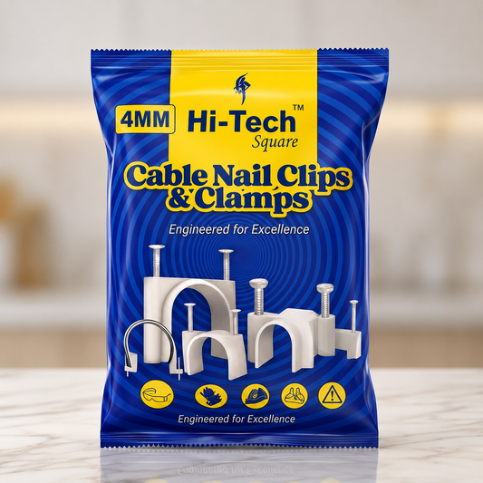 HI-TECH 4MM CABLE CLIP-100PCS (750PKT)