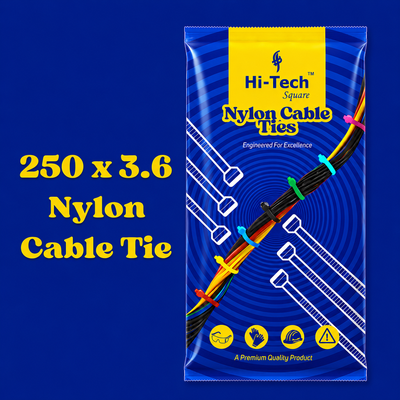 HI-TECH 250*3.6 CABLE TIE - 100 PCS (120PKT)