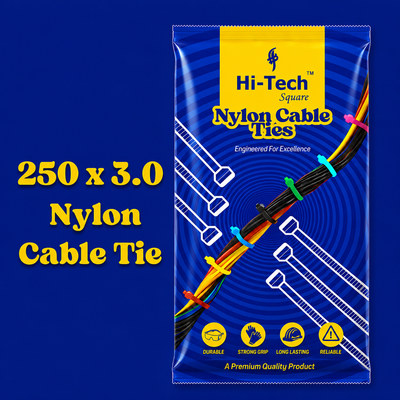 HI-TECH 250*3.0 CABLE TIE - 100 PCS (140PKT)