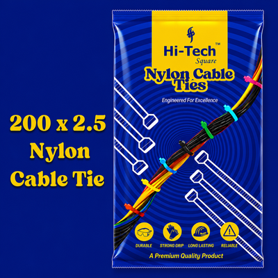 HI-TECH 200*2.5 CABLE TIE - 100 PCS (240PKT)