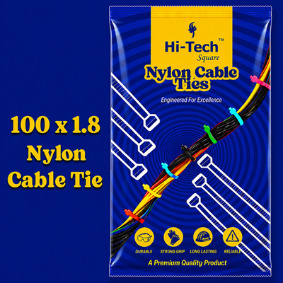 HI-TECH 100*1.8 CABLE TIE - 100 PCS (600PKT)