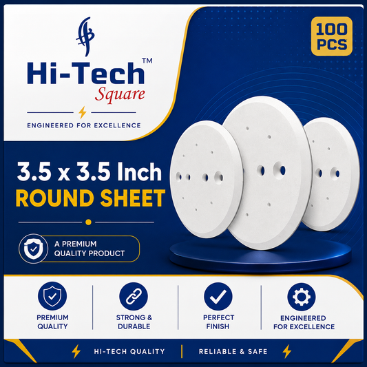 HI-TECH 3.5*3.5 ROUND SHEET - 100PCS (20BOX)